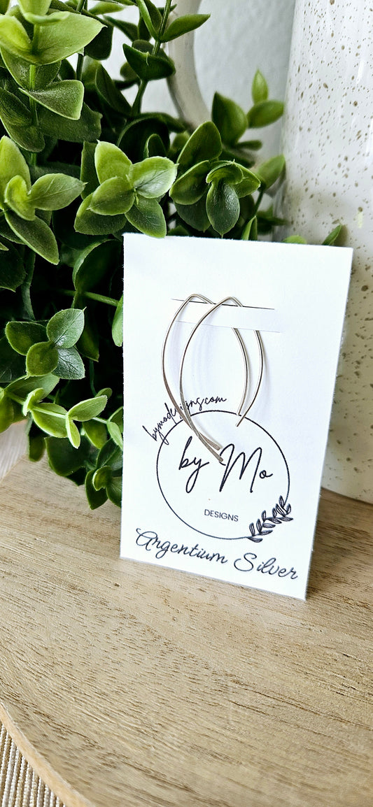 Medium Argentium Silver Arches