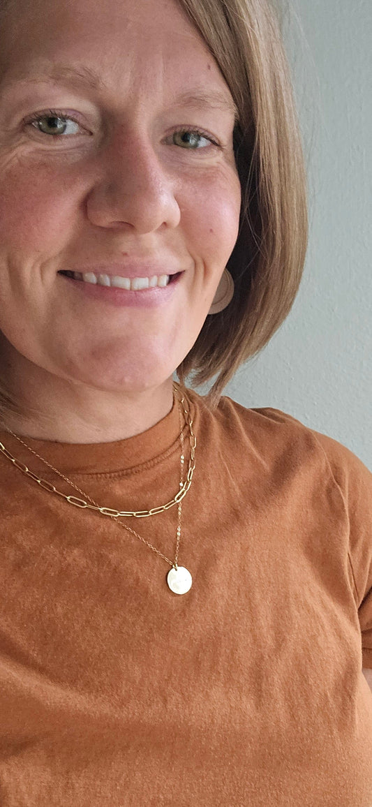 Be Still Gold-Filled Necklace