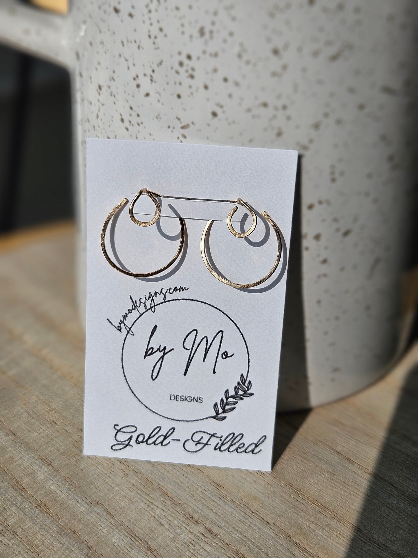 Gold-Filled Tear Drop Earing Jacket