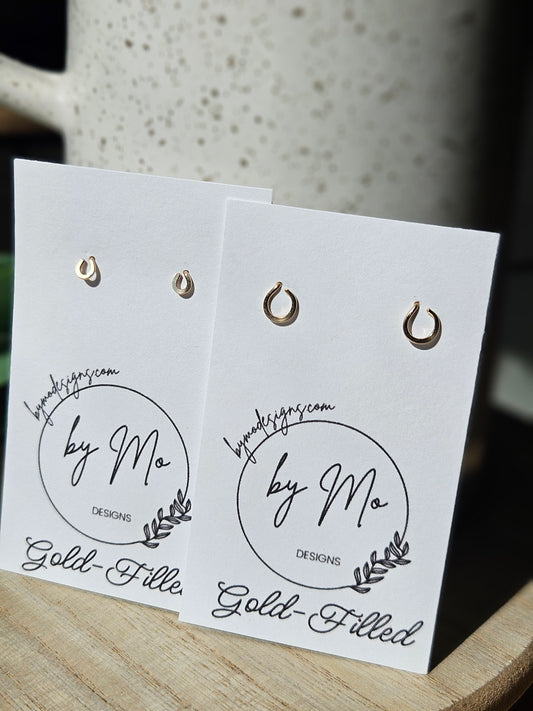 Gold-Filled Teardrop Studs