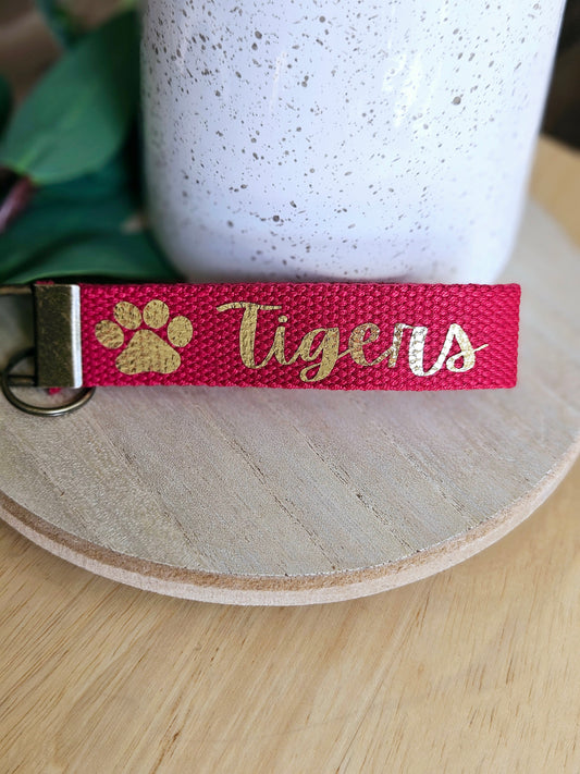 Tigers Key Fob Wristlet