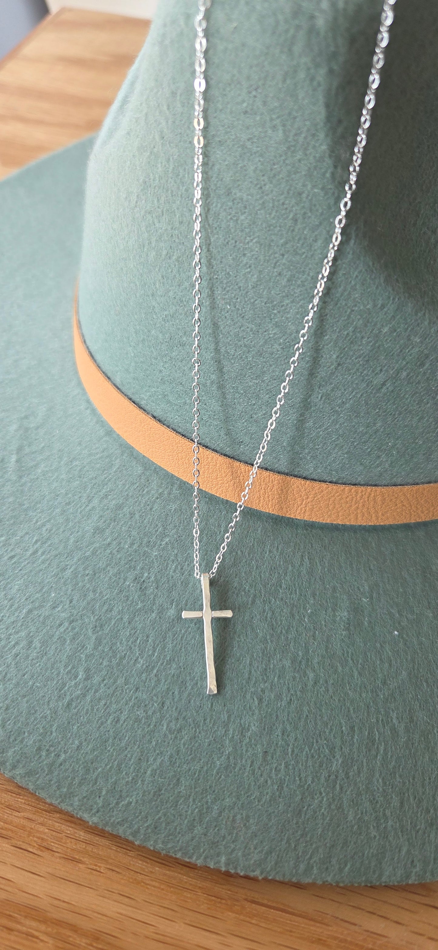 Handcrafted Cross Necklace | By Mo Designs