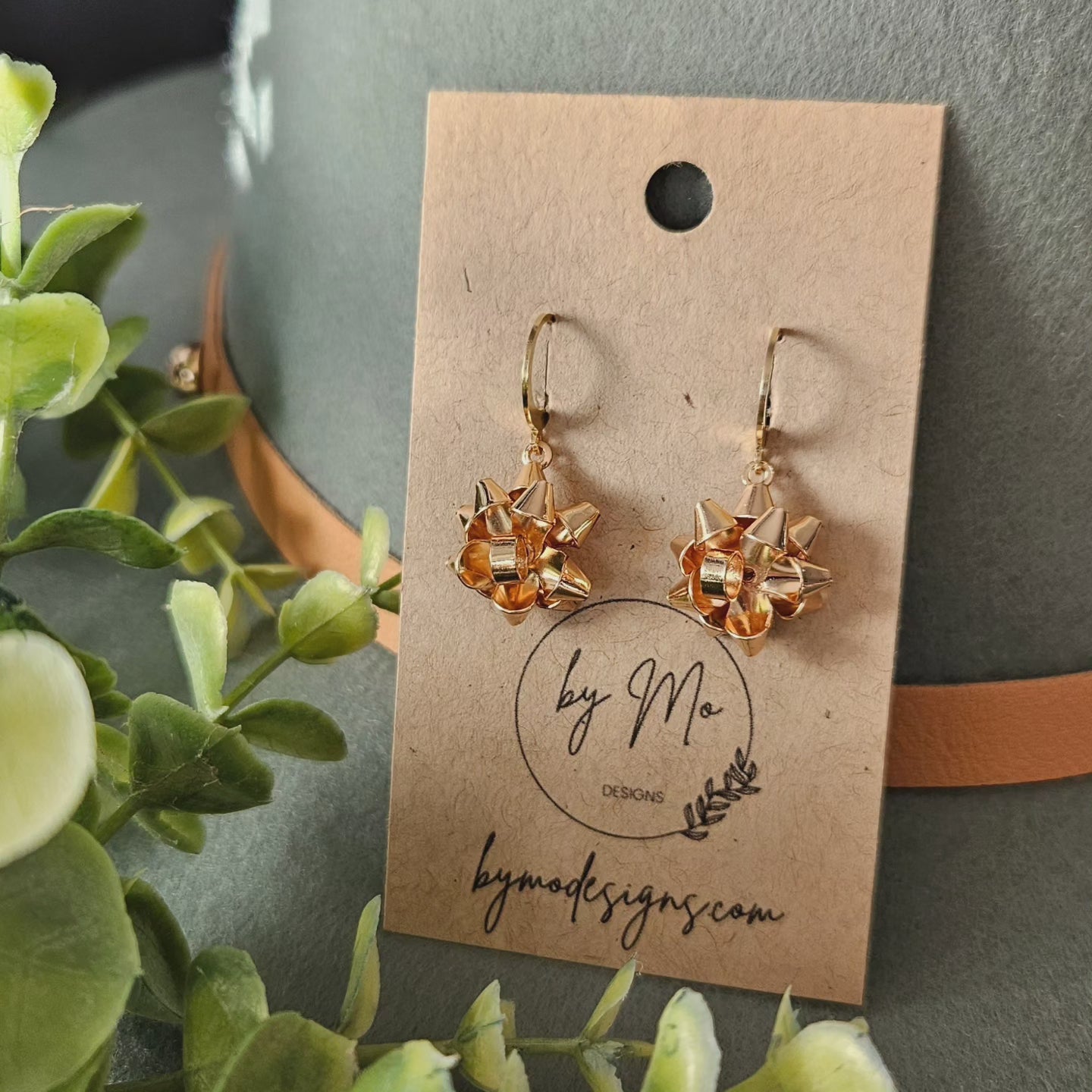 Gift Bow Earrings