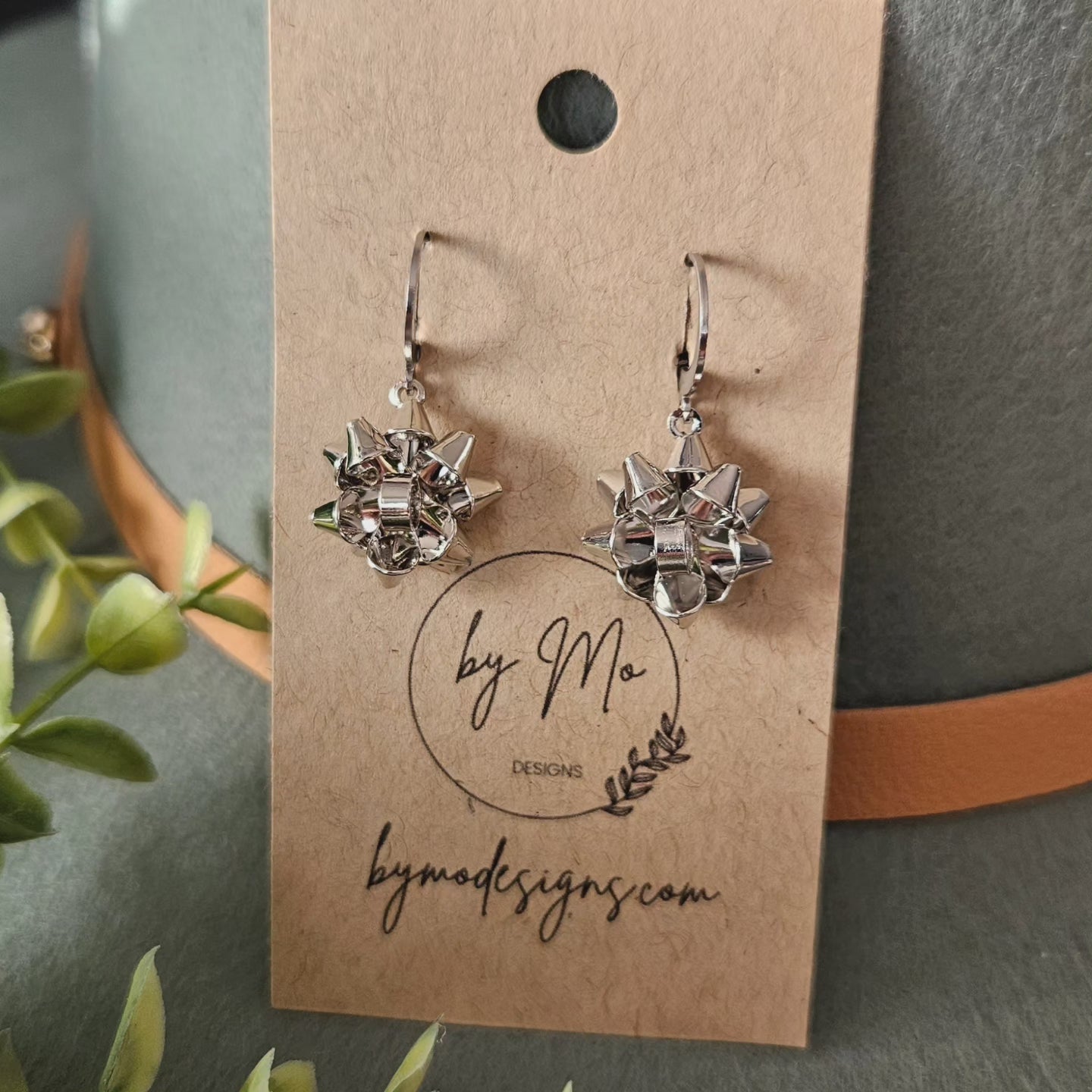 Gift Bow Earrings