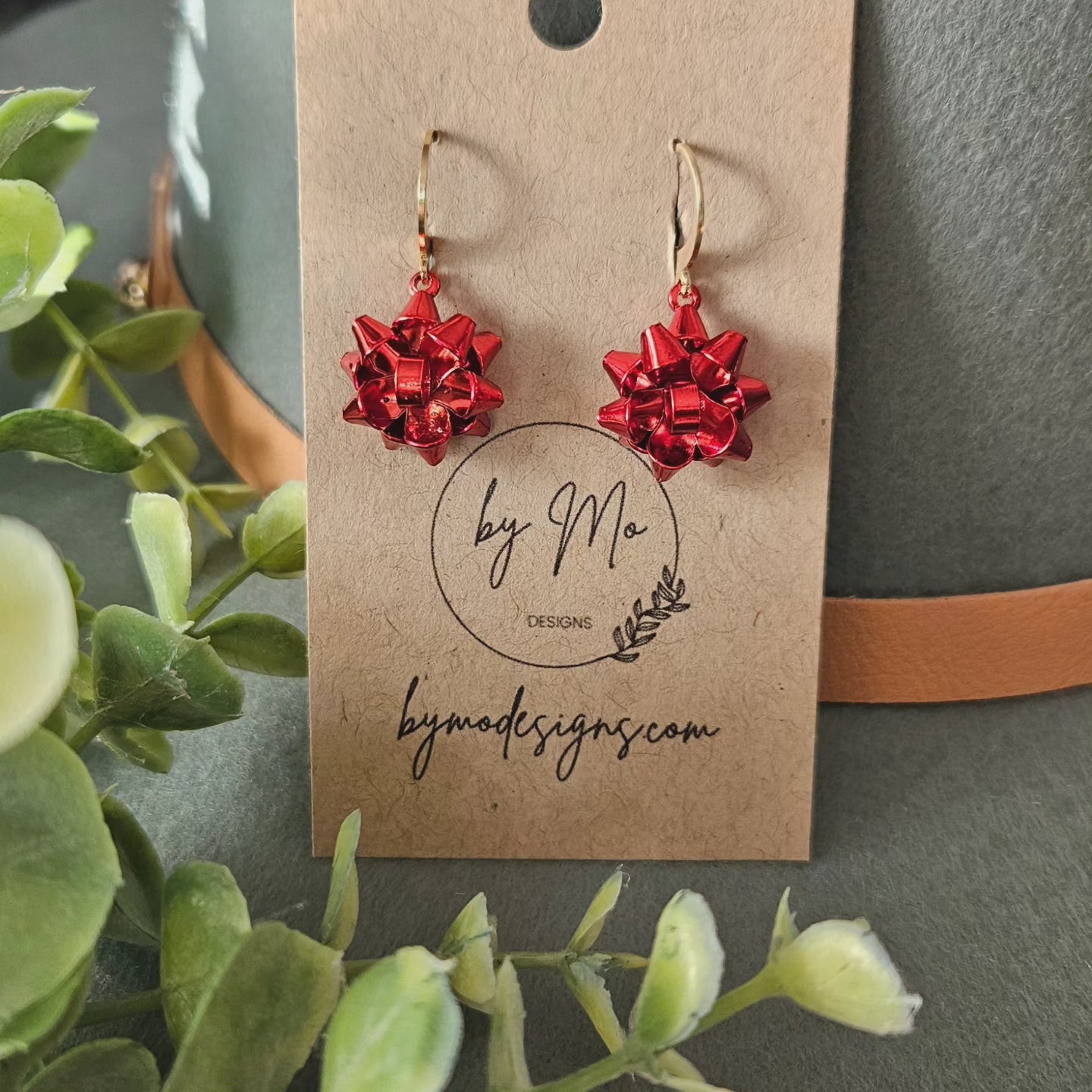 Gift Bow Earrings