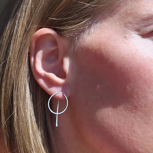 Argentium Silver Circle Threaders