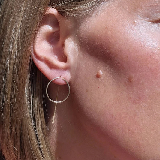 Gold-Filled Circle Threader