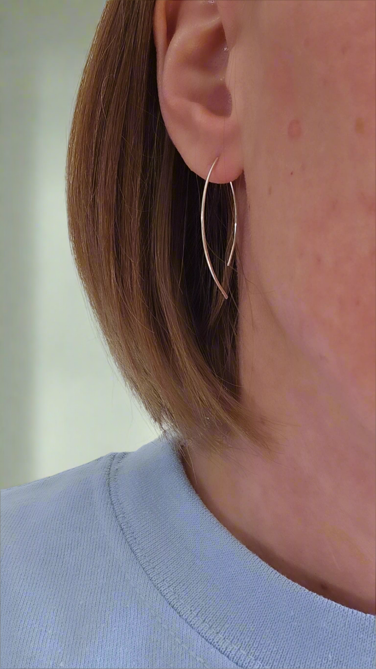 Medium Argentium Silver Arches