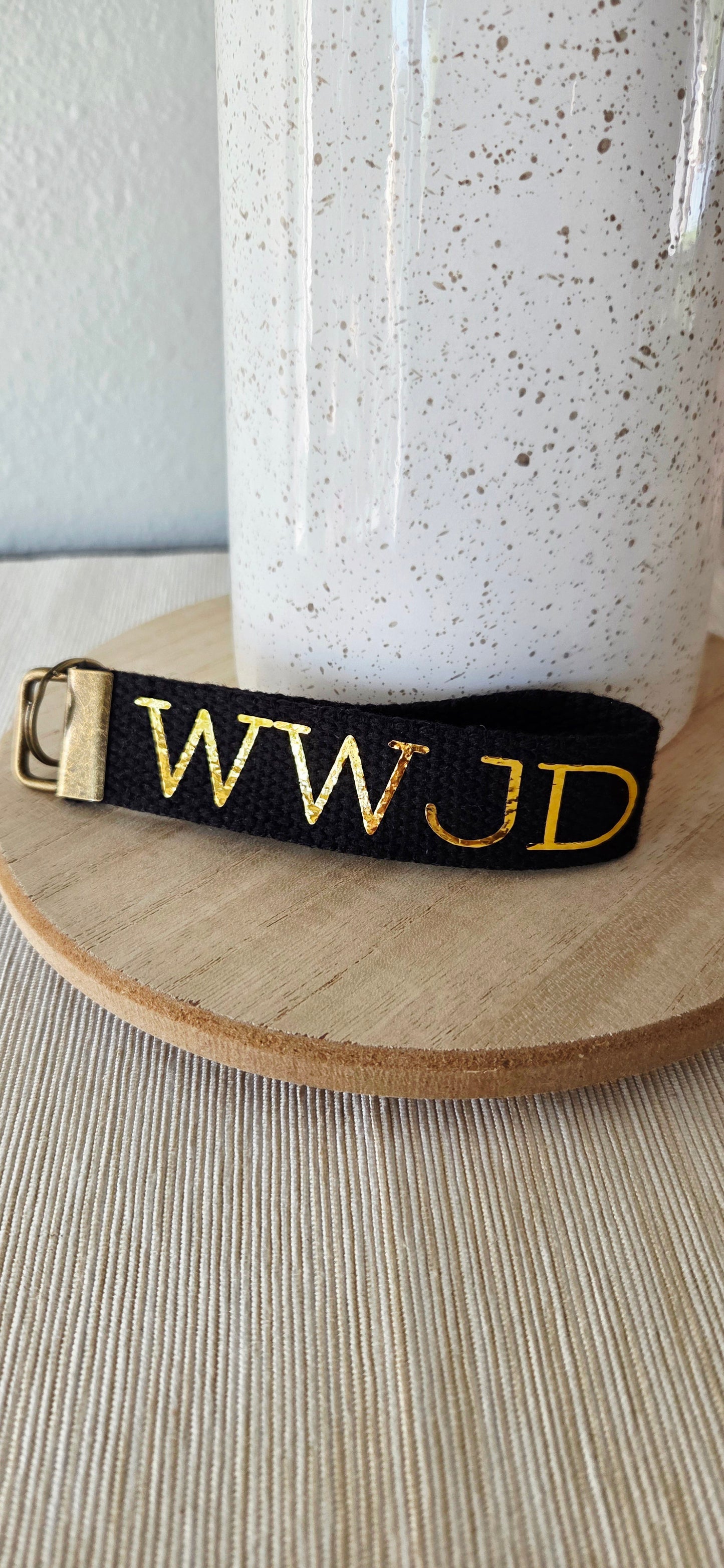 WWJD Key Fob Wristlet