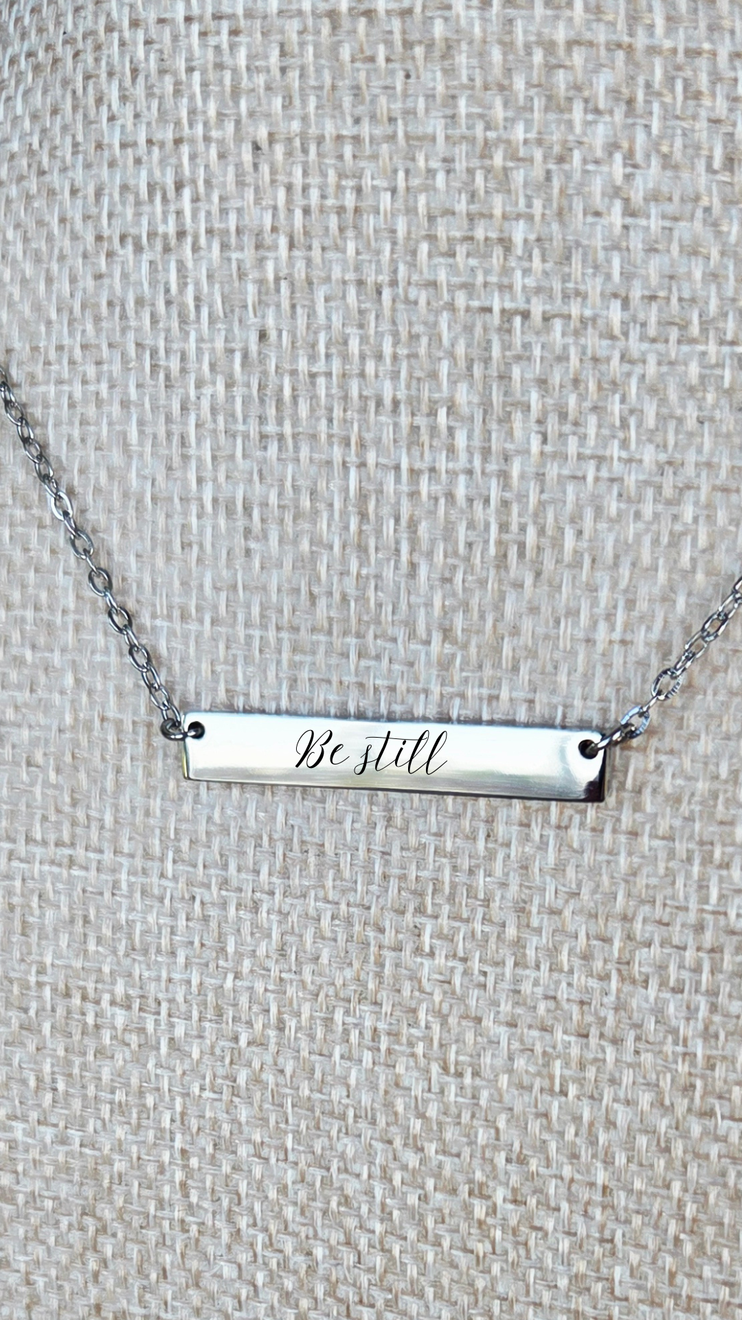 Faith Bar Necklaces