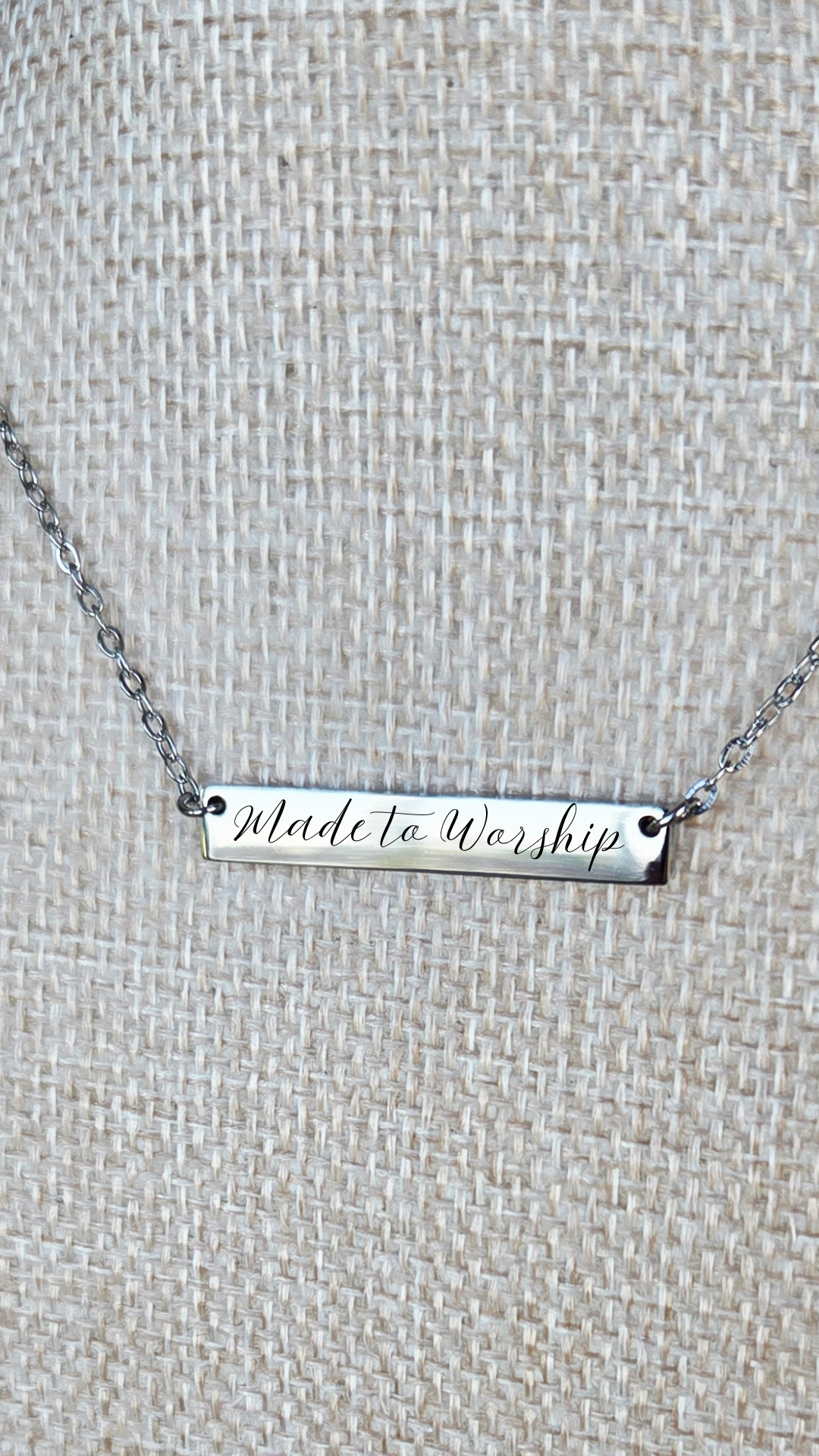 Faith Bar Necklaces