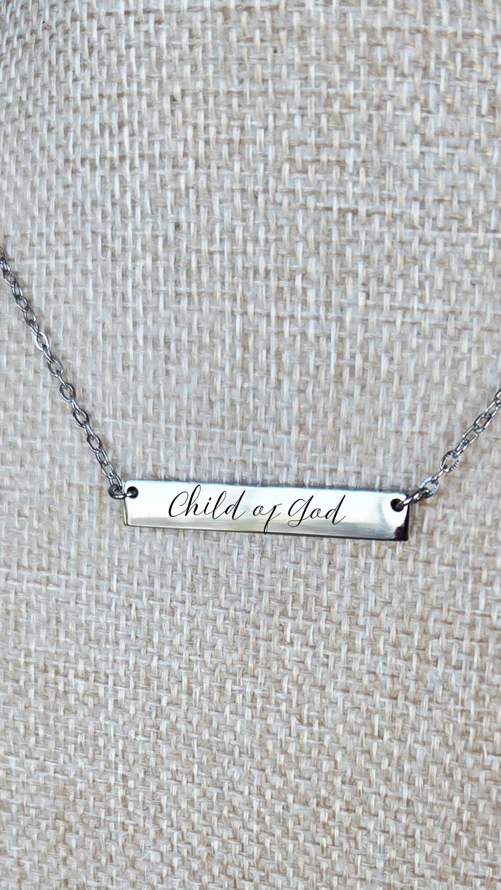Faith Bar Necklaces