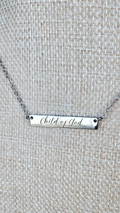 Faith Bar Necklaces