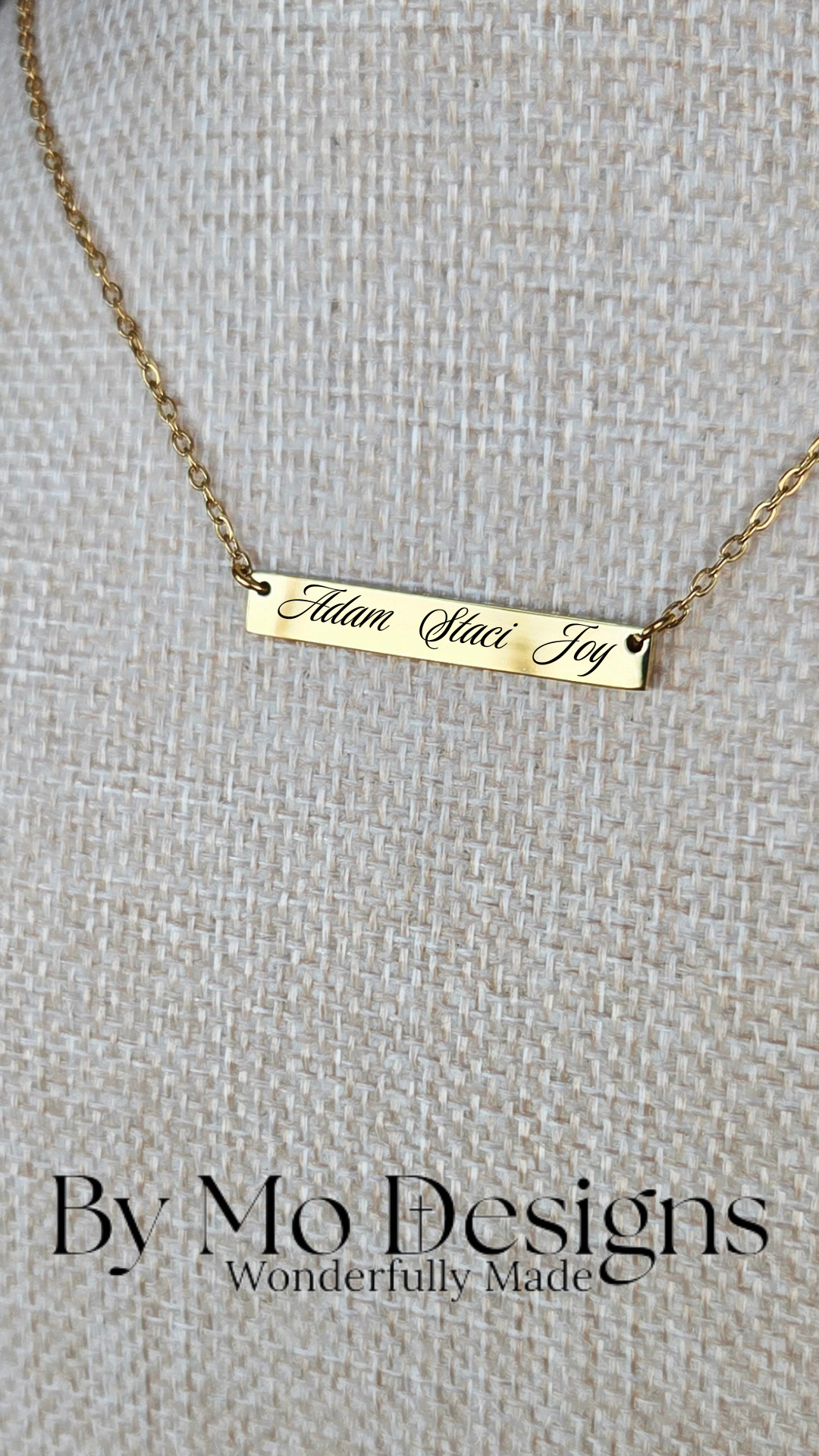 Multi-Name Bar Necklace