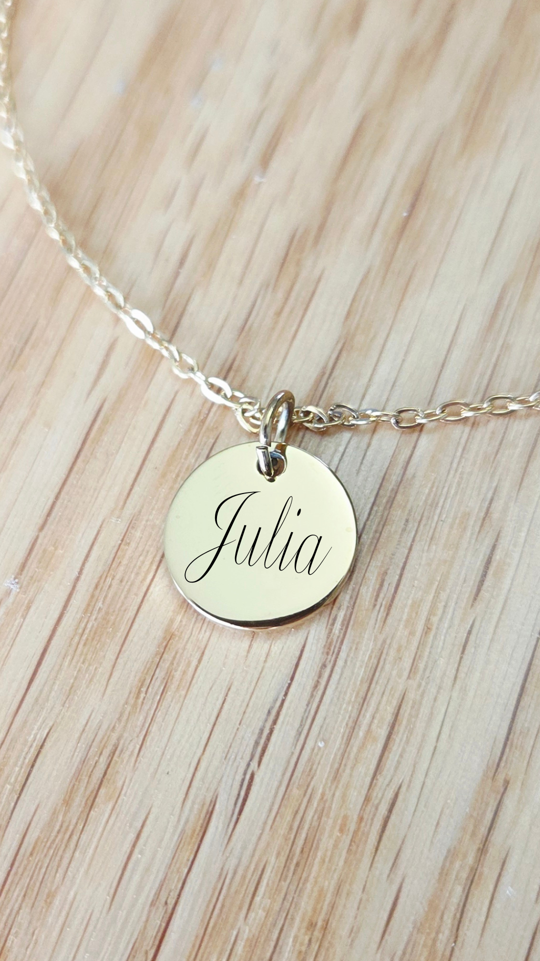 Personalized Name Pendant Necklace