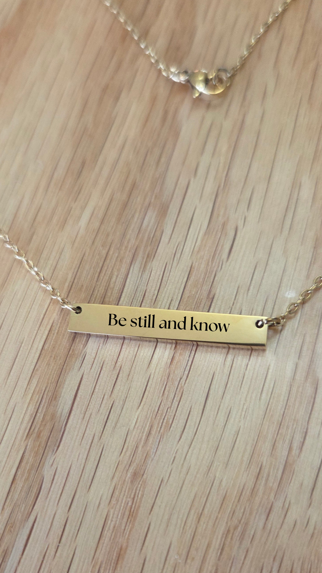 Faith Bar Necklaces