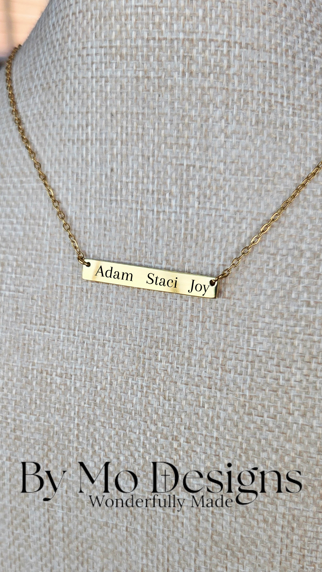 Multi-Name Bar Necklace