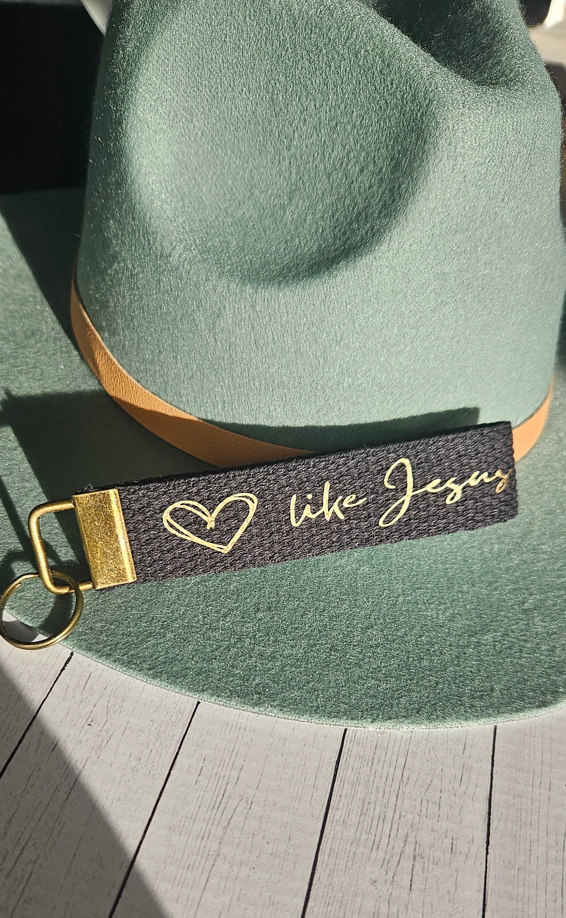Love Like Jesus Key Fob Wristlet