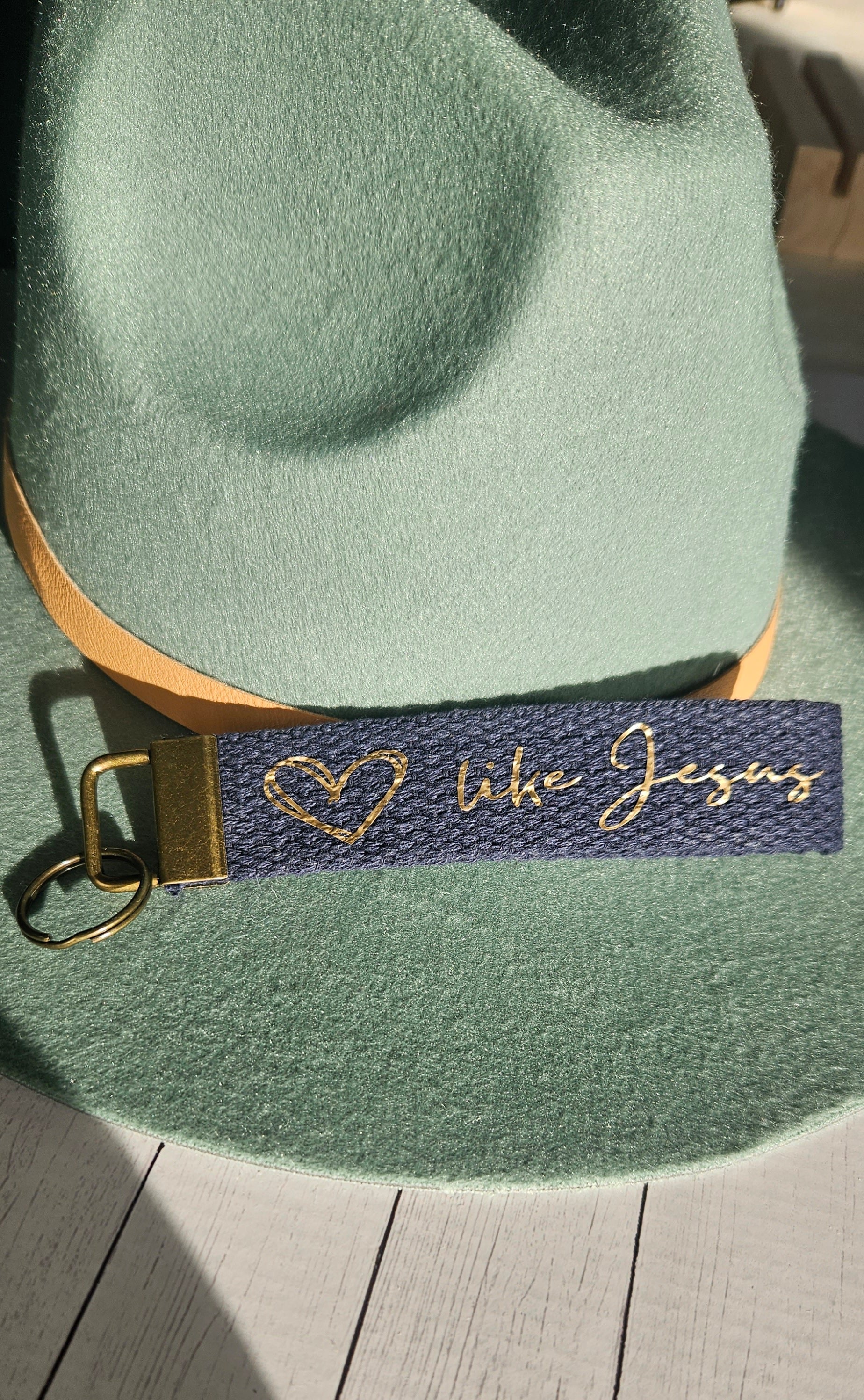Love Like Jesus Key Fob Wristlet