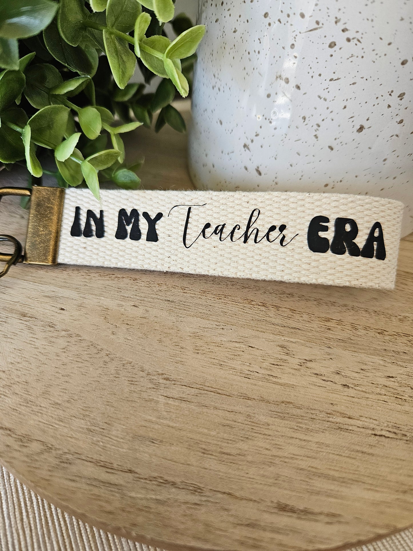 Teacher Era Wristlet