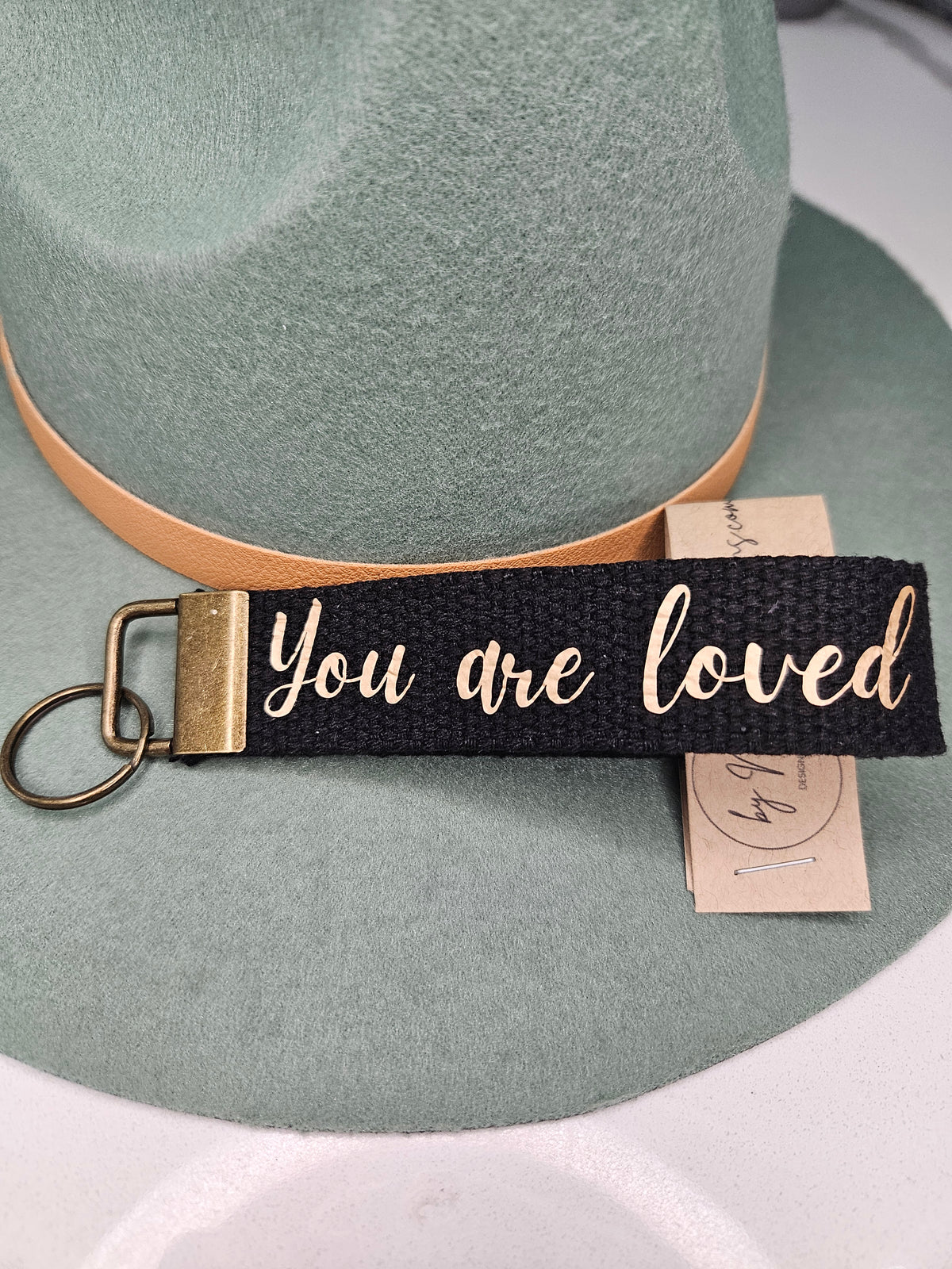 You are Loved Key Fob Wristlet
