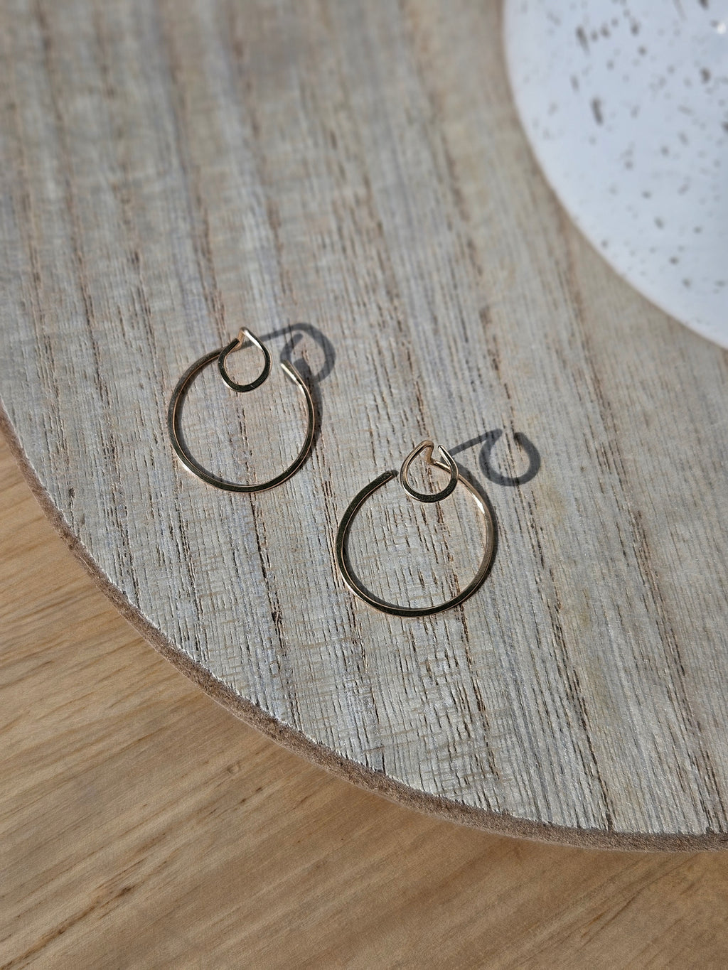 Gold-Filled Tear Drop Earing Jacket