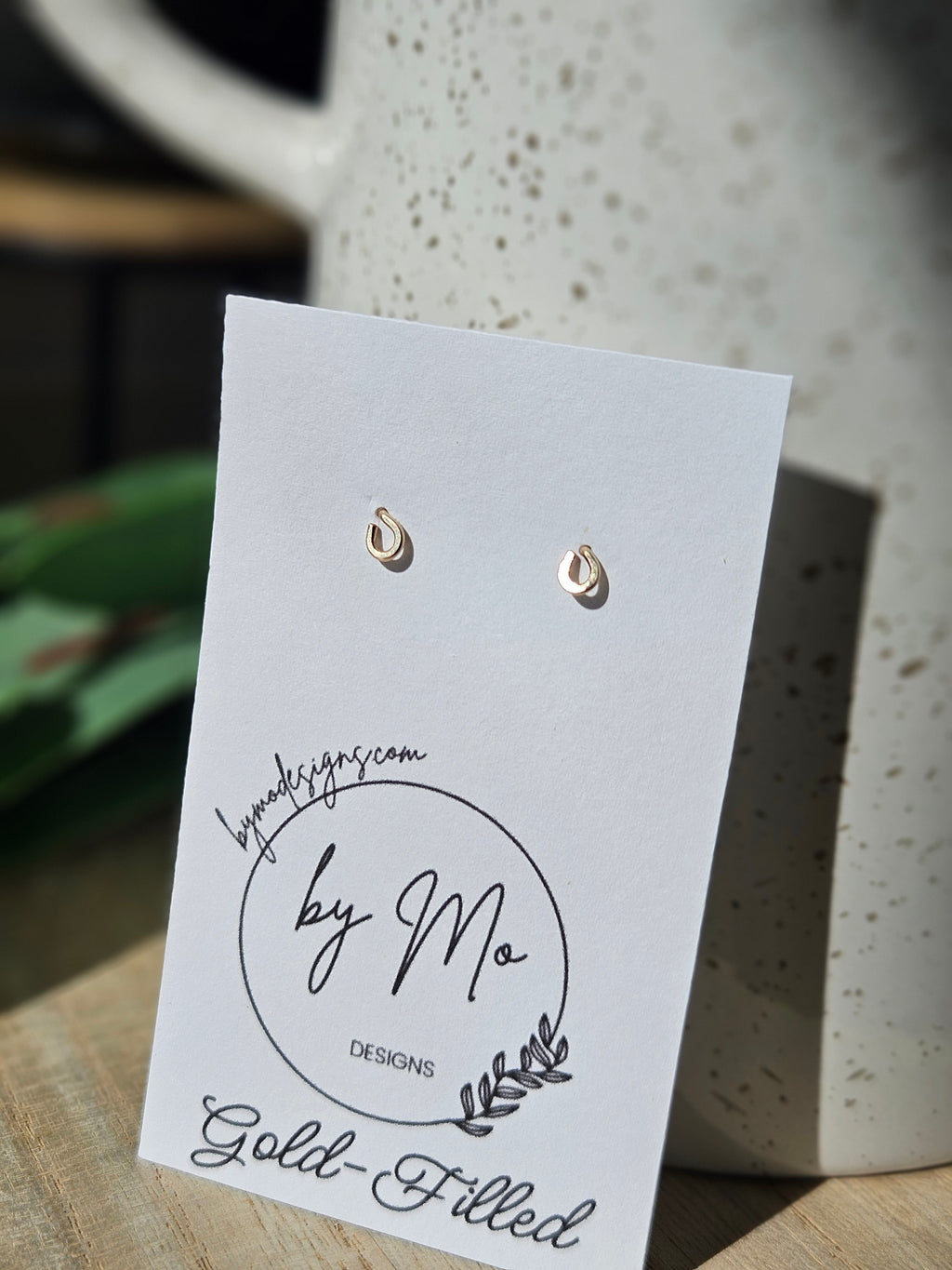 Gold-Filled Teardrop Studs