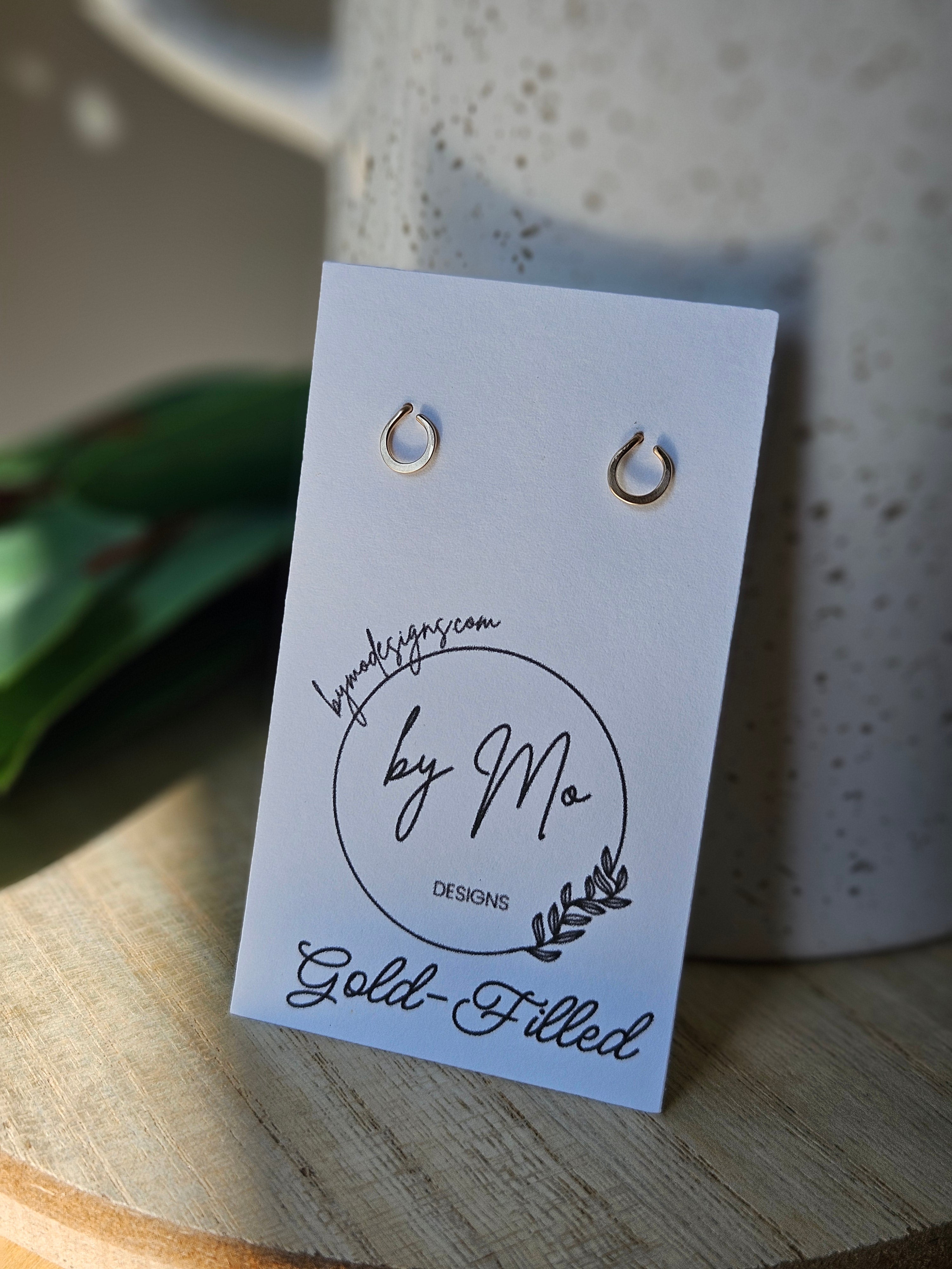 Gold-Filled Teardrop Studs
