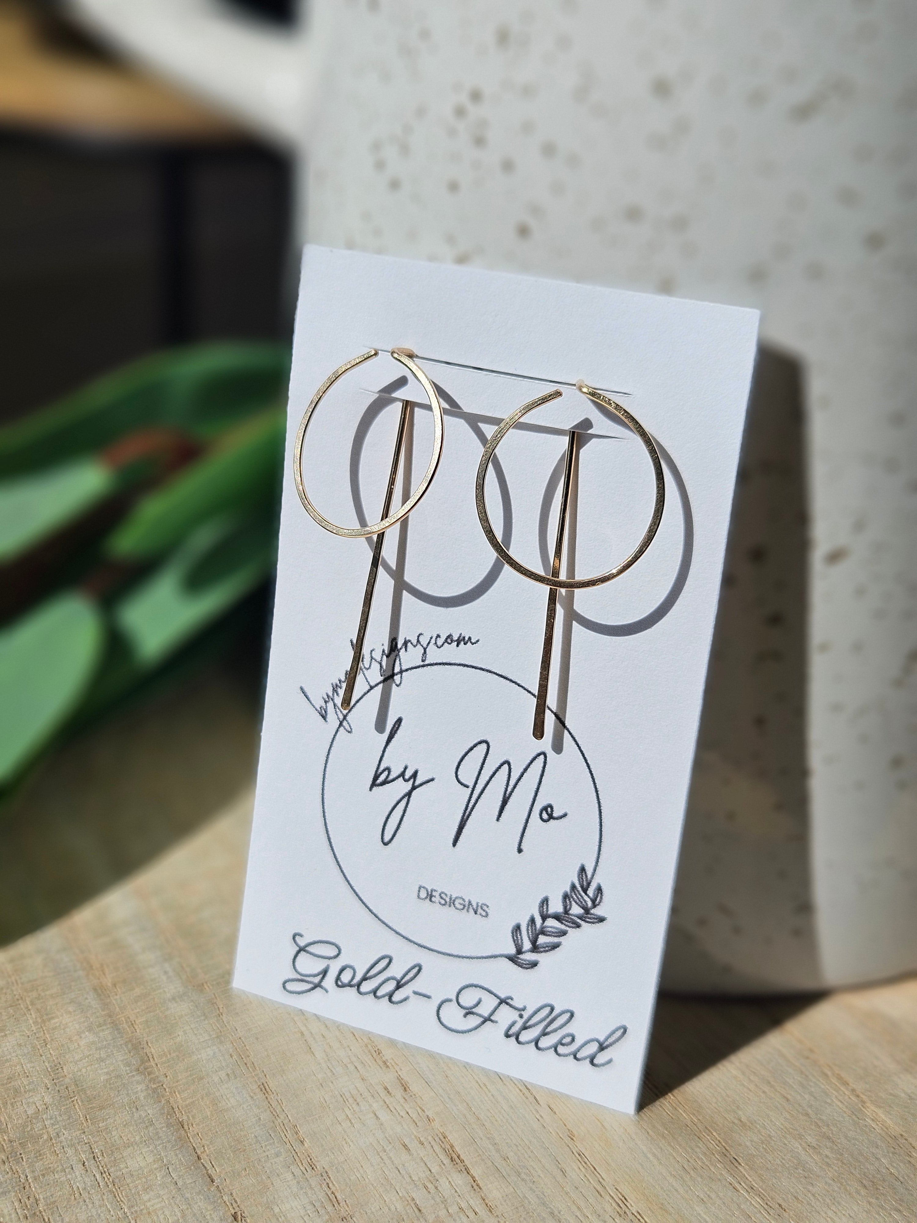 Gold-Filled Circle Threader