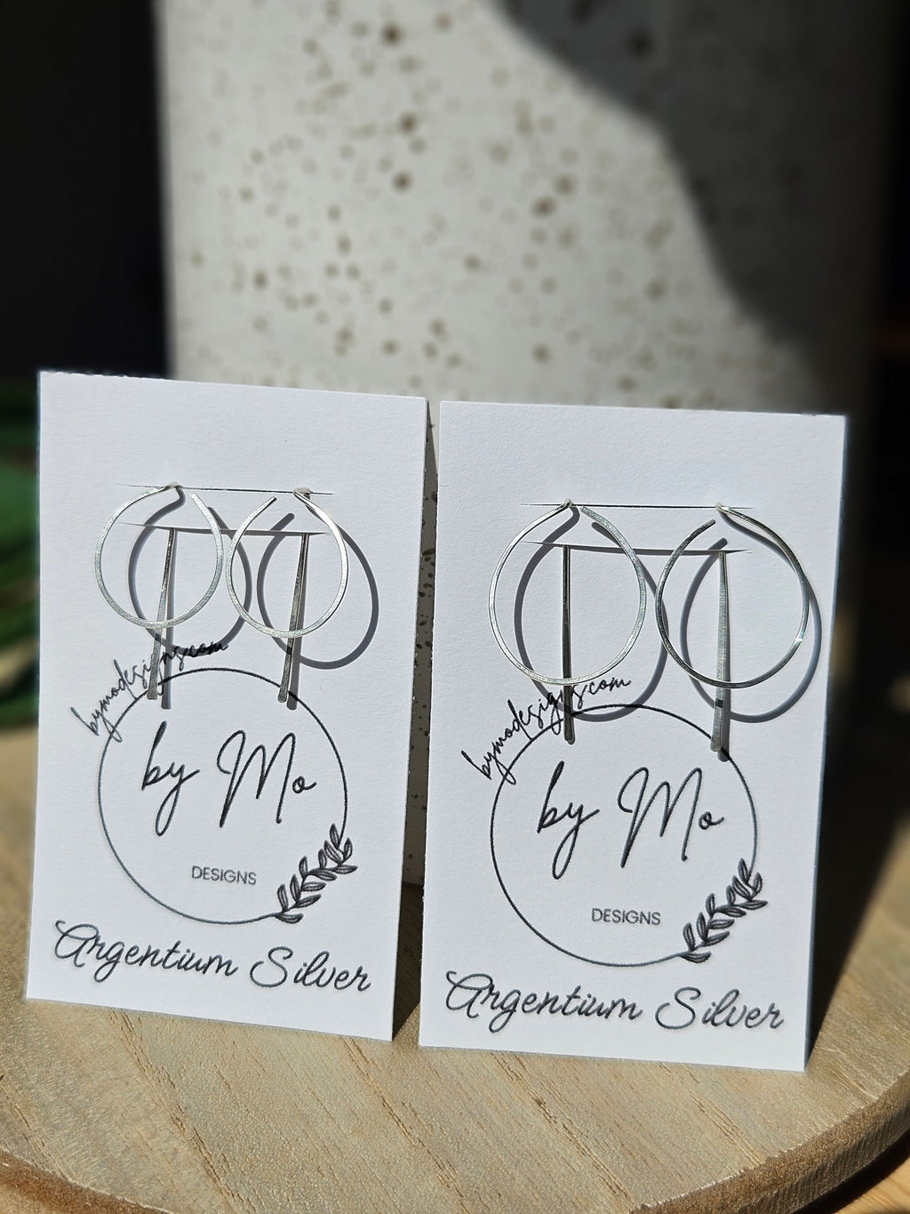 Argentium Silver Circle Threaders