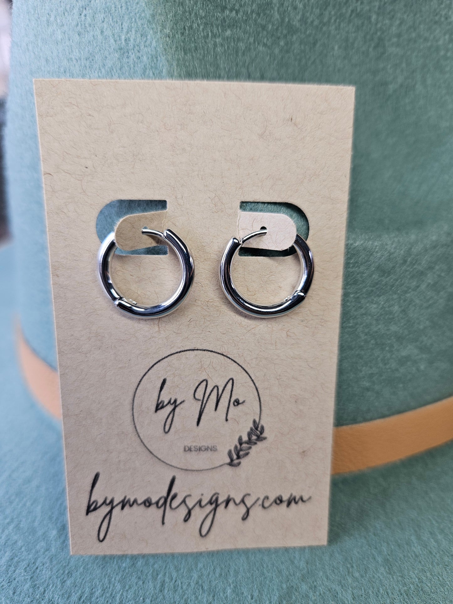 Silver Hoops