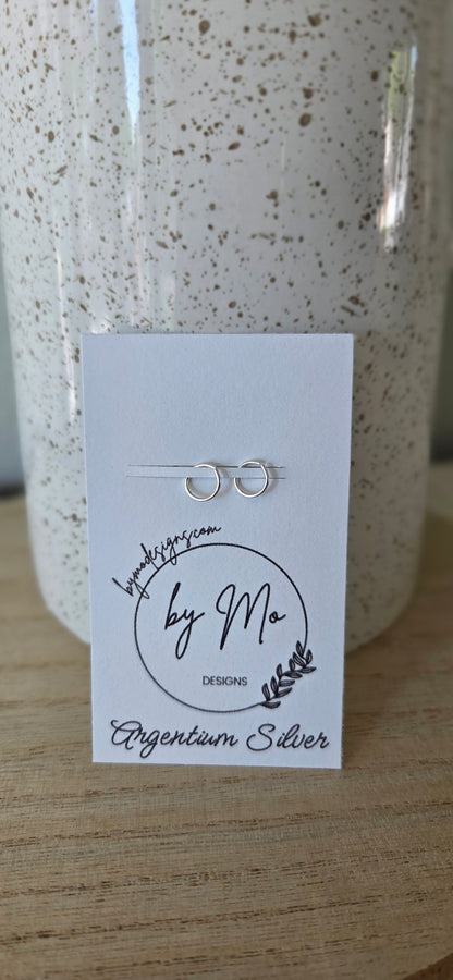 Silver Live- In Hoops