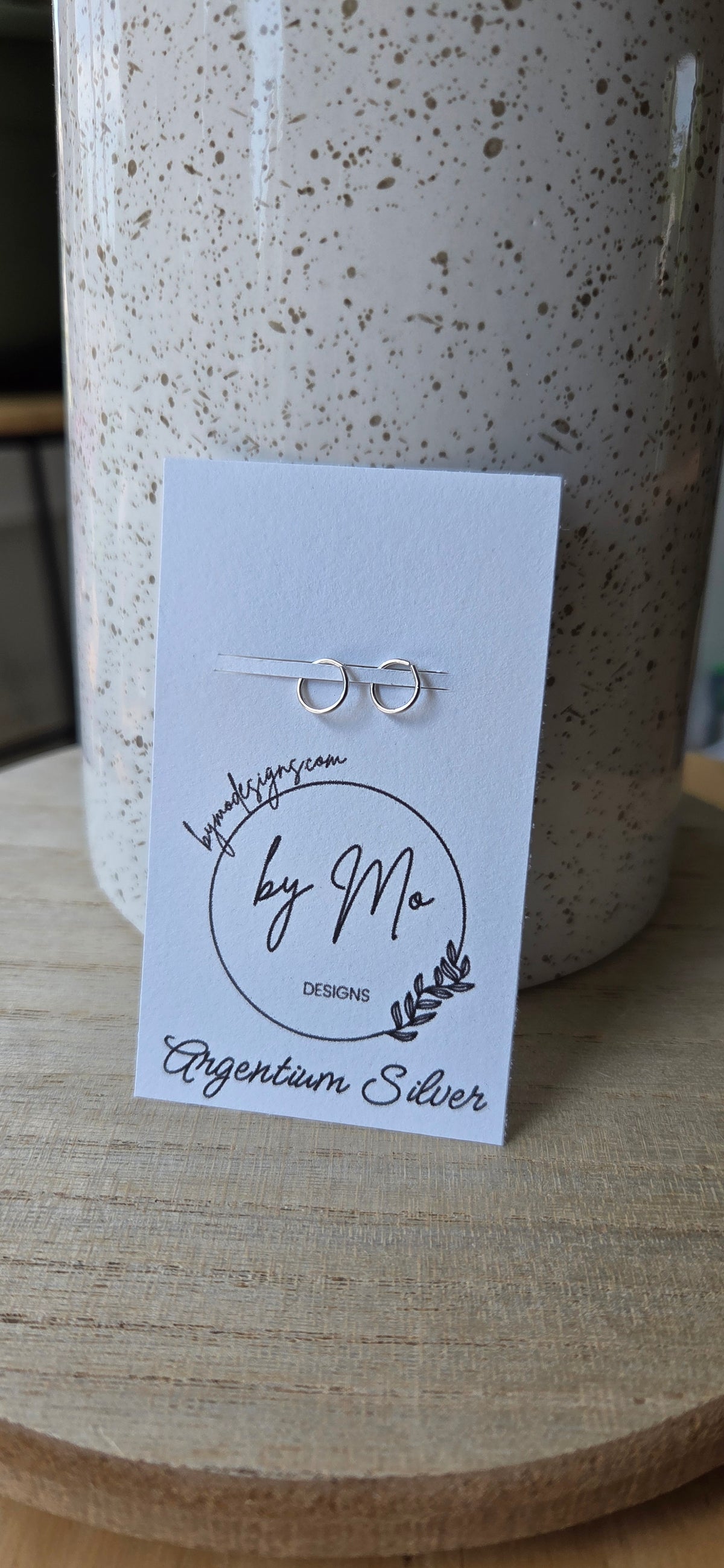 Silver Live- In Hoops