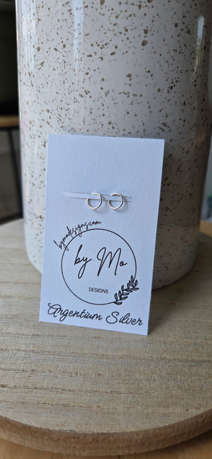 Silver Live- In Hoops