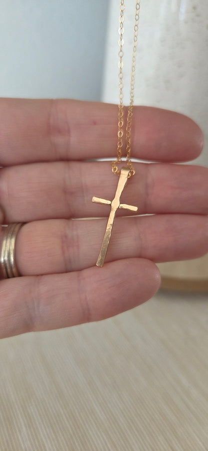 Handcrafted Cross Necklace | By Mo Designs