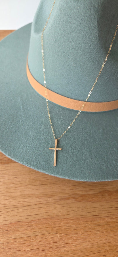 Handcrafted Cross Necklace | By Mo Designs