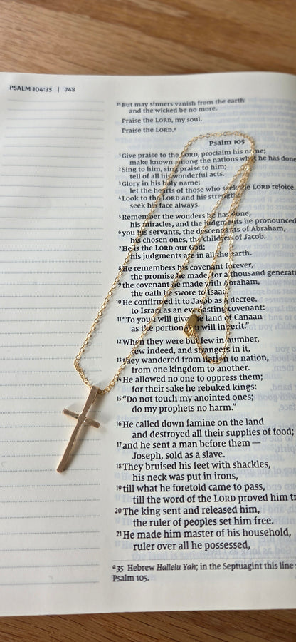 Handcrafted Cross Necklace | By Mo Designs