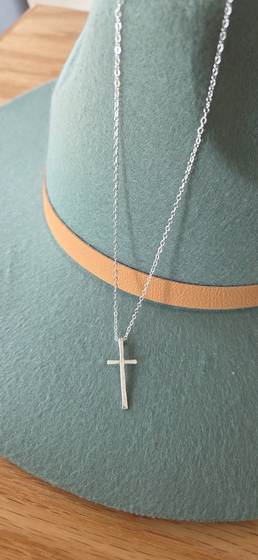 Handcrafted Cross Necklace | By Mo Designs