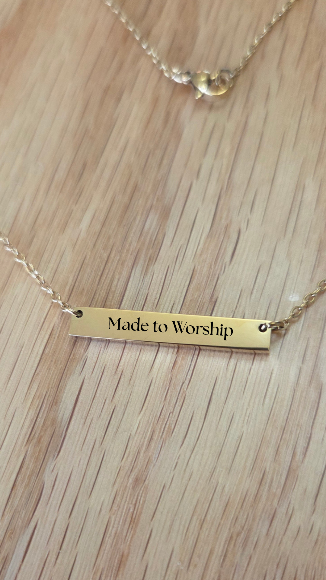 Faith Bar Necklaces