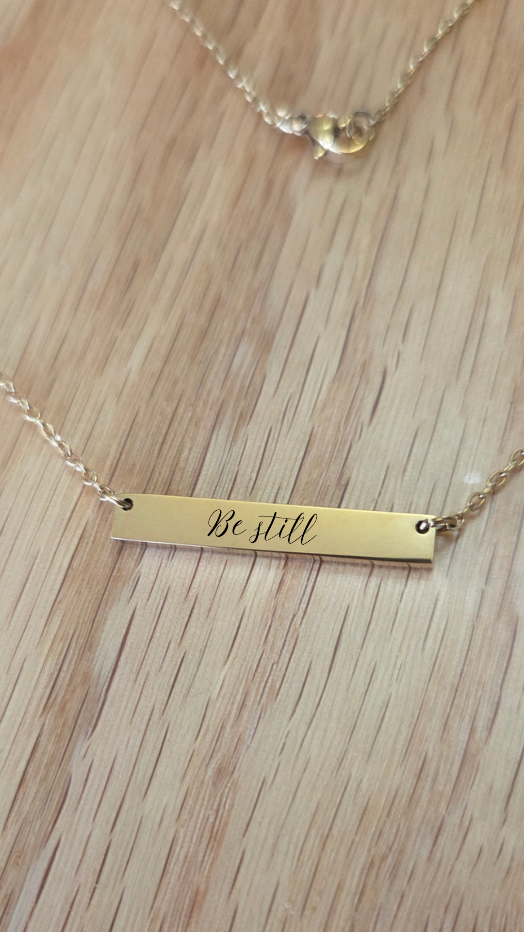 Faith Bar Necklaces
