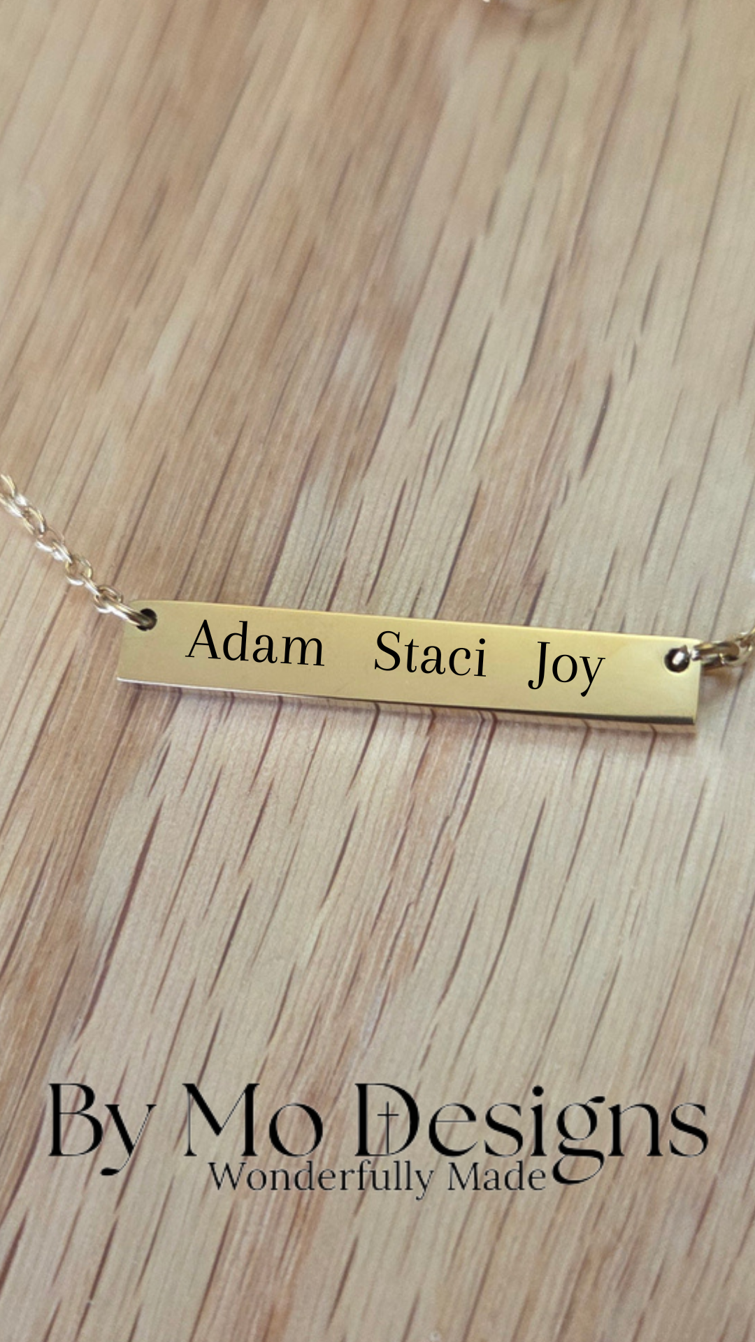 Multi-Name Bar Necklace