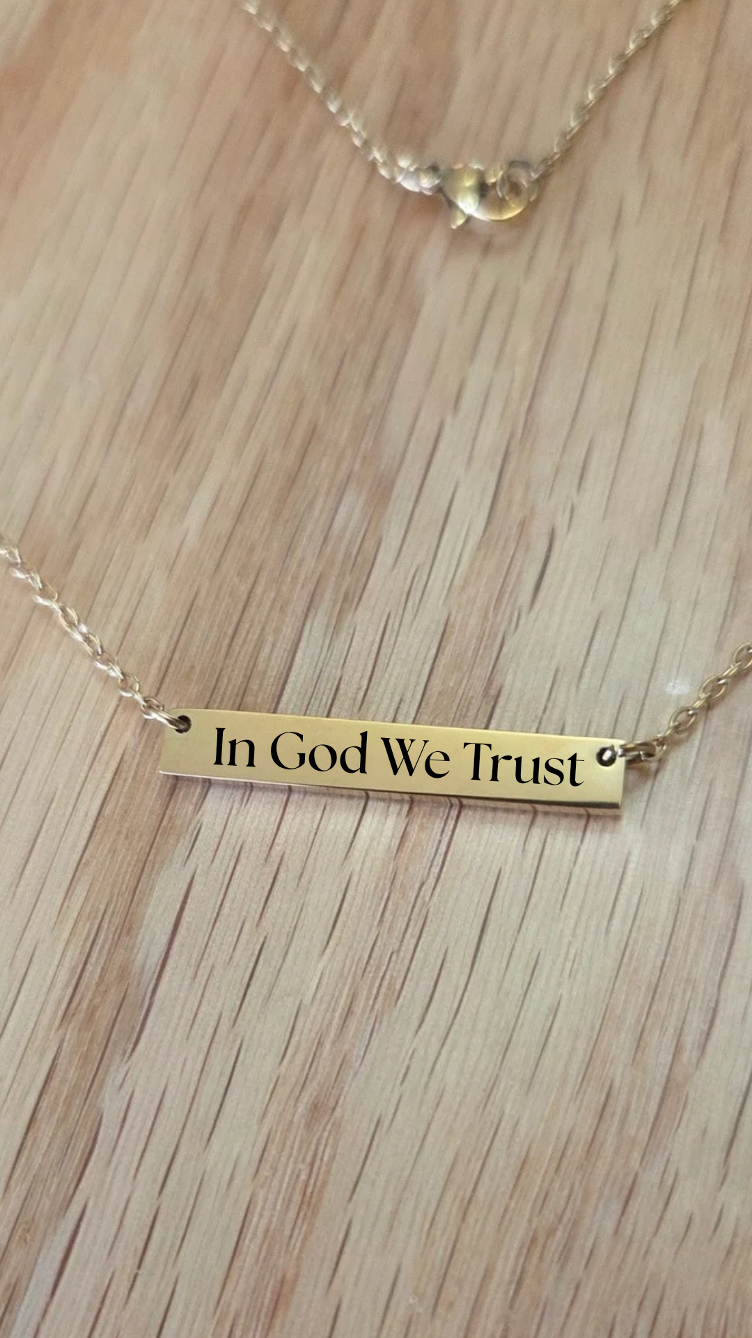 In God We Trust Necklaces