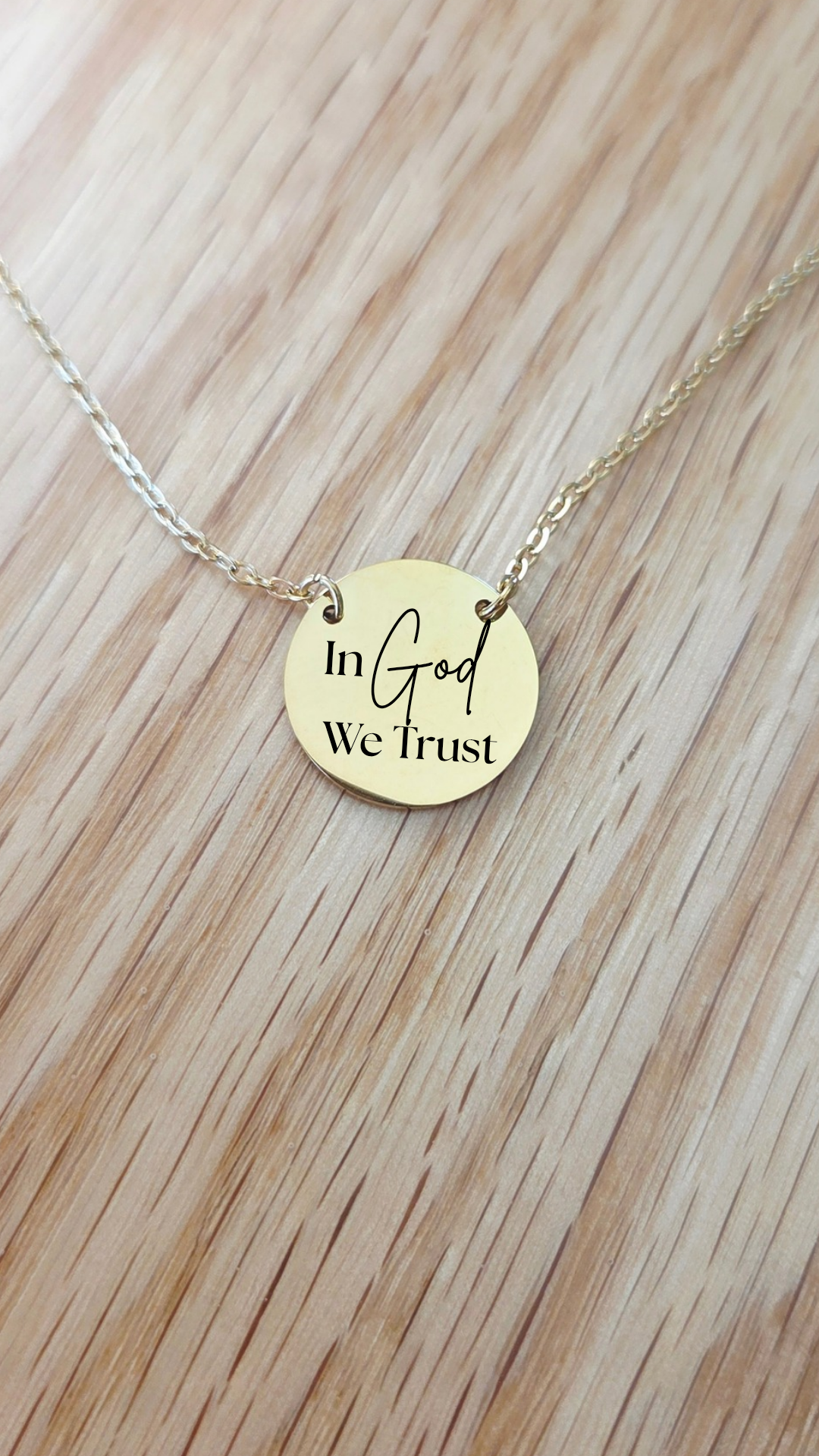 In God We Trust Necklaces