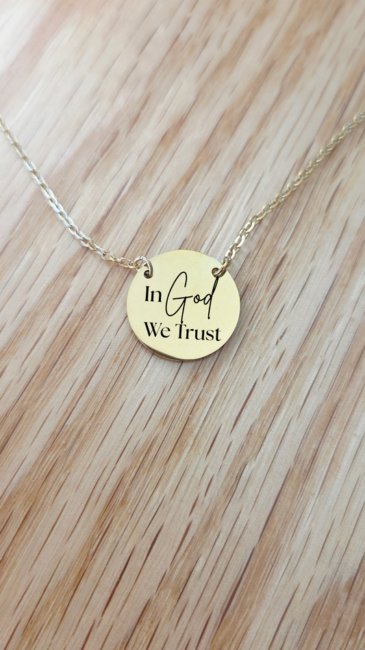 In God We Trust Necklaces