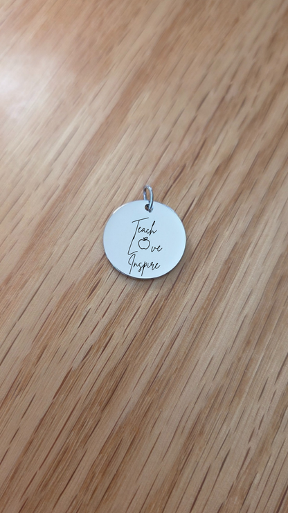 Teach Love Inspire Necklace