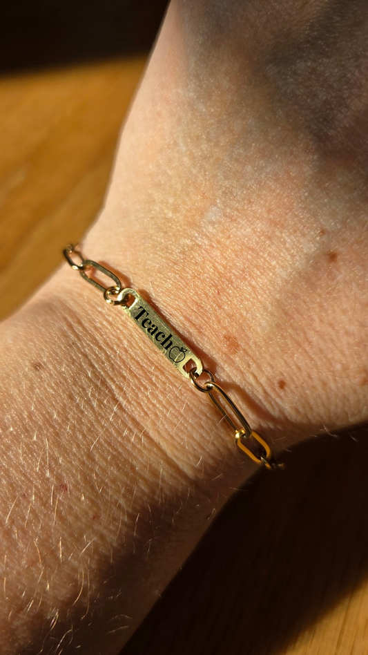 Teacher Bracelet