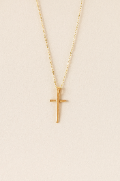 Handcrafted Cross Necklace | By Mo Designs