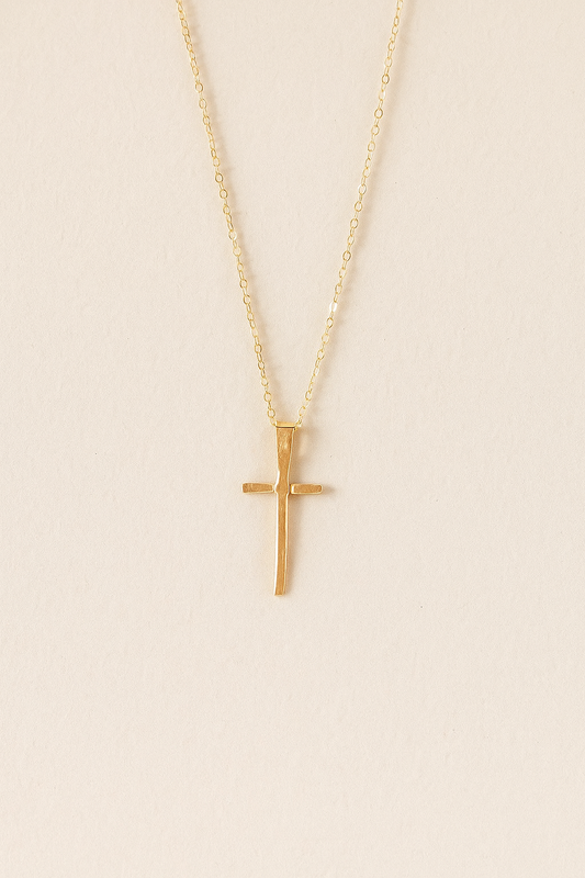 Handcrafted Cross Necklace | By Mo Designs