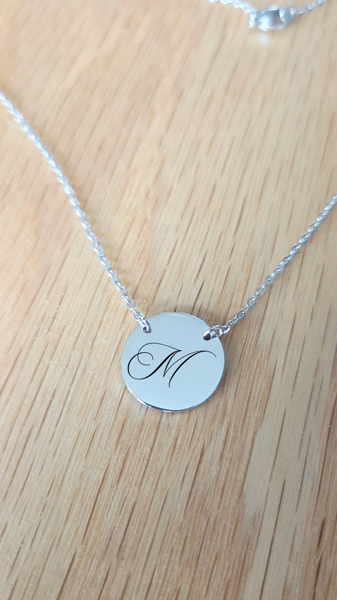 Personalized Initial Pendant Necklace