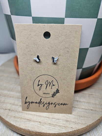 Butterfly Flat Back Studs